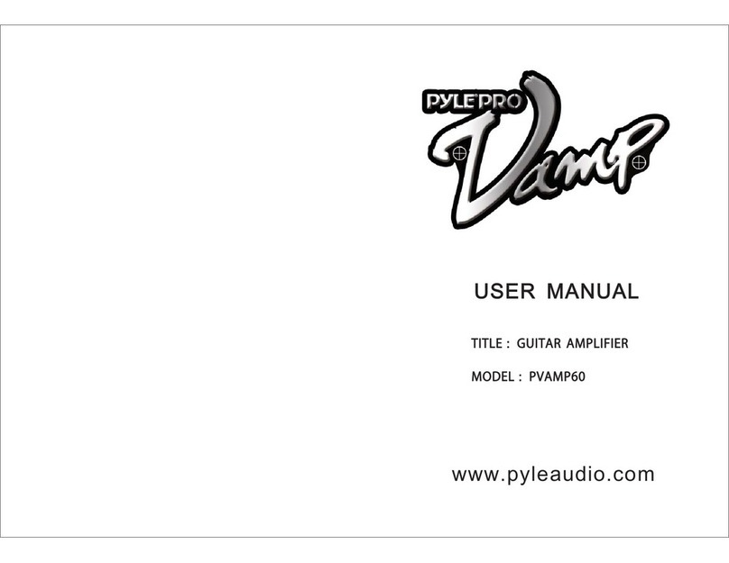 Pyle Pro PVAMP60 user manual