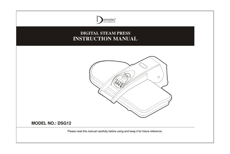 Domotec DSG12 instruction manual