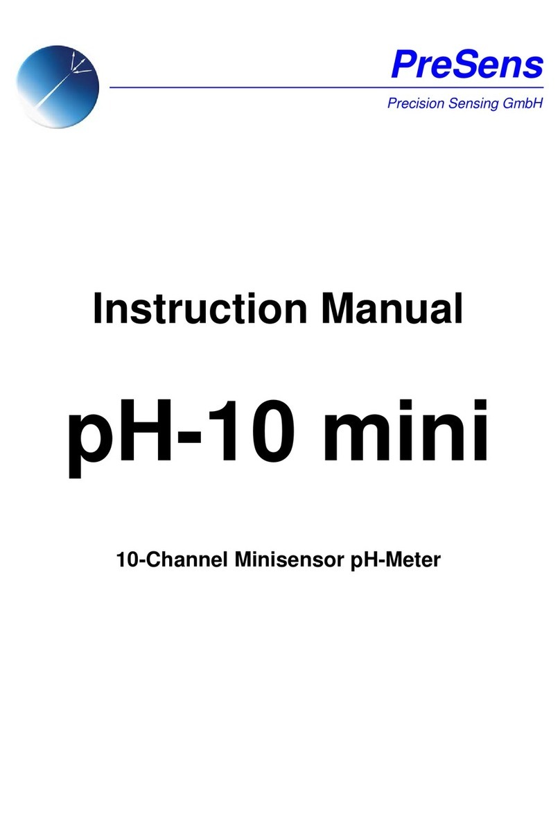 PreSens pH-10 mini User manual