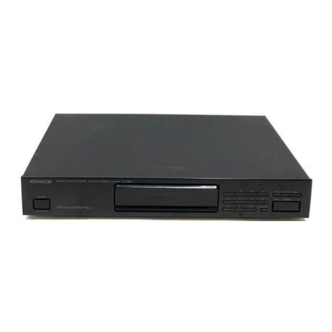 Kenwood KT-592 User manual