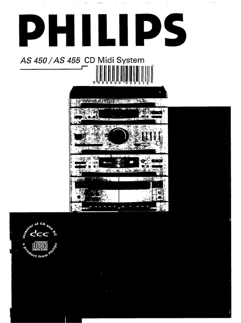Philips AS 450 manual