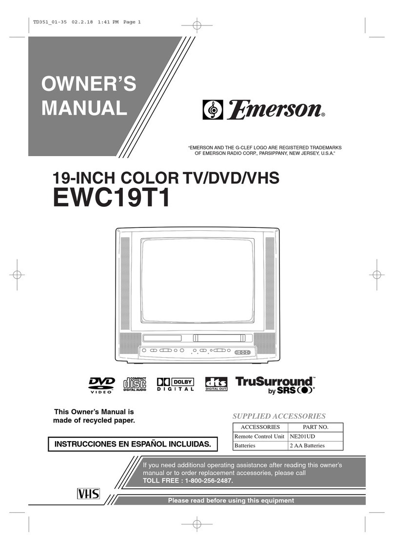 Emerson EWC19T1 owner's manual