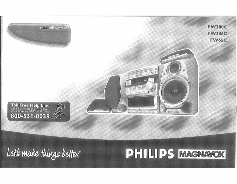 Philips Magnavox FW380C manual