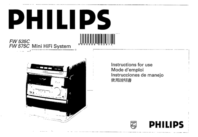 Philips FW 535C Instructions for use