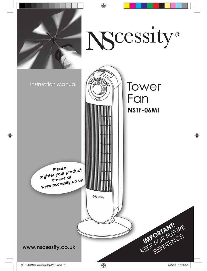 NScessity NSTF-06MI instruction manual
