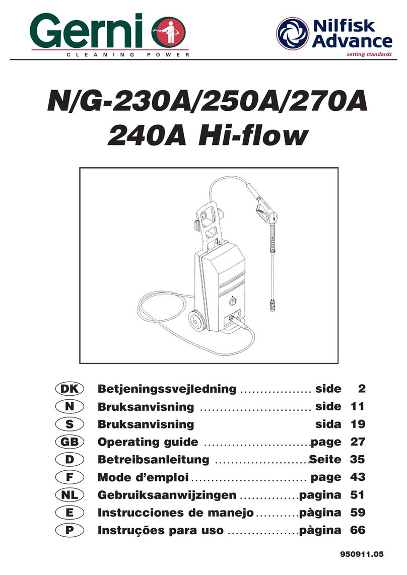 Gerni N/G-230A User manual