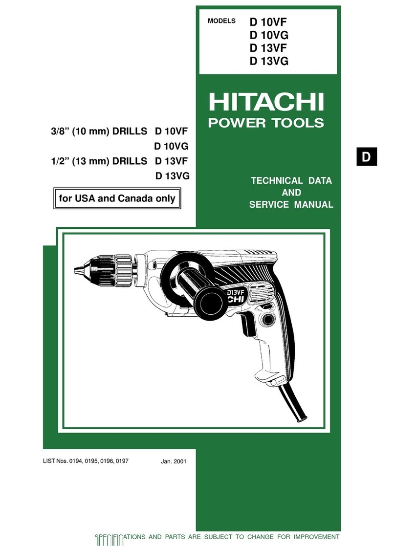 Hitachi D 13VG Manual