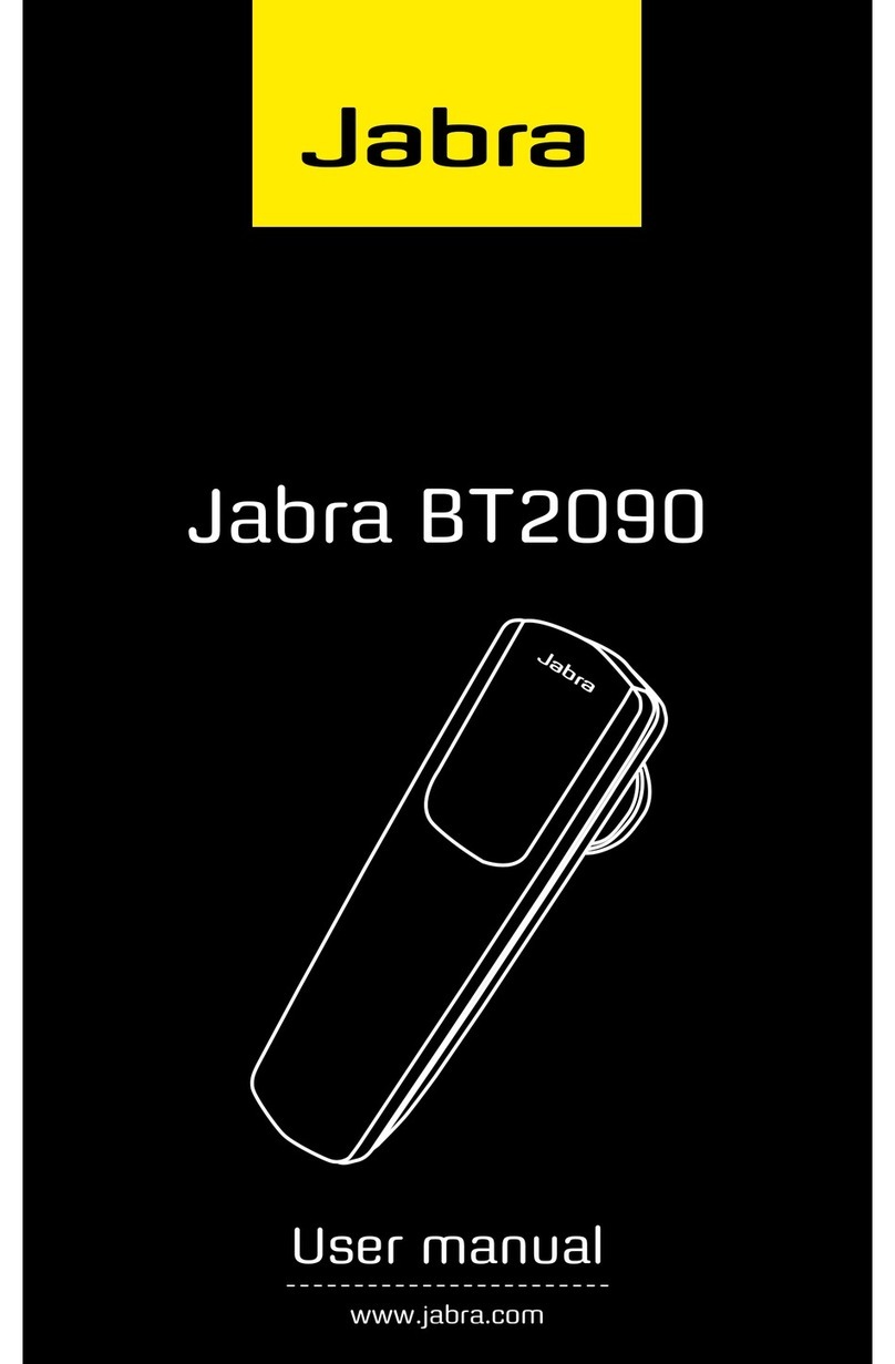 Jabra BT2090 User manual