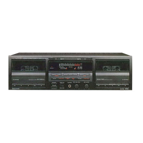 Kenwood KX-W8040 User manual