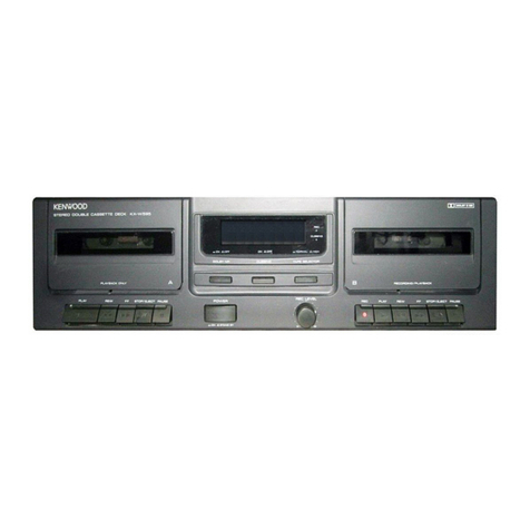 Kenwood KX-W595 instruction manual