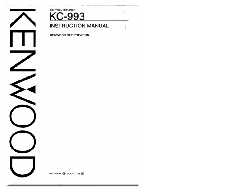 Kenwood KC-993 User manual