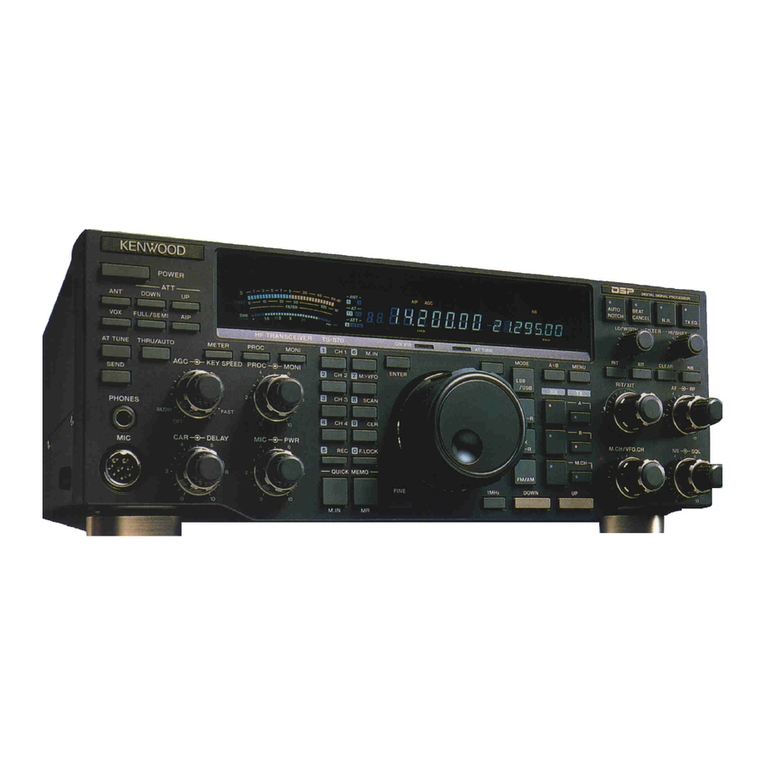 Kenwood TS-870S User manual