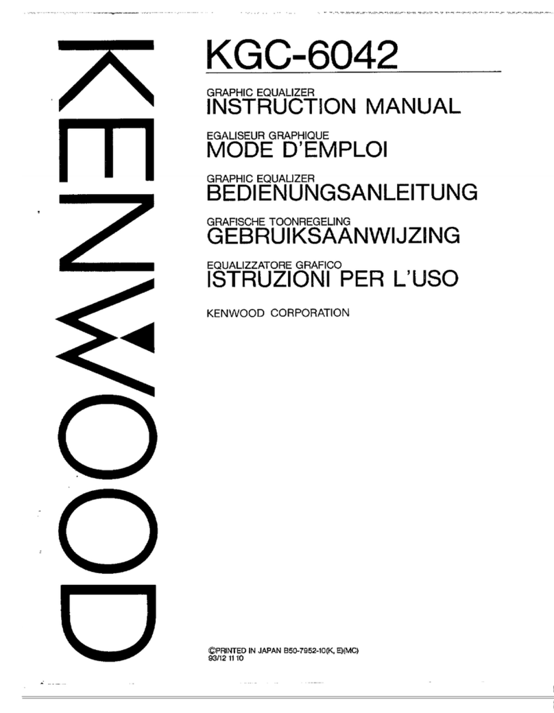 Kenwood KGC-6042 User manual
