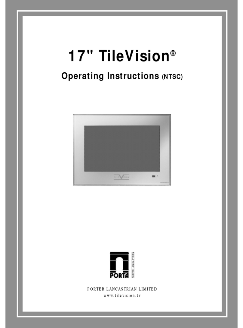 TileVision 17" User manual