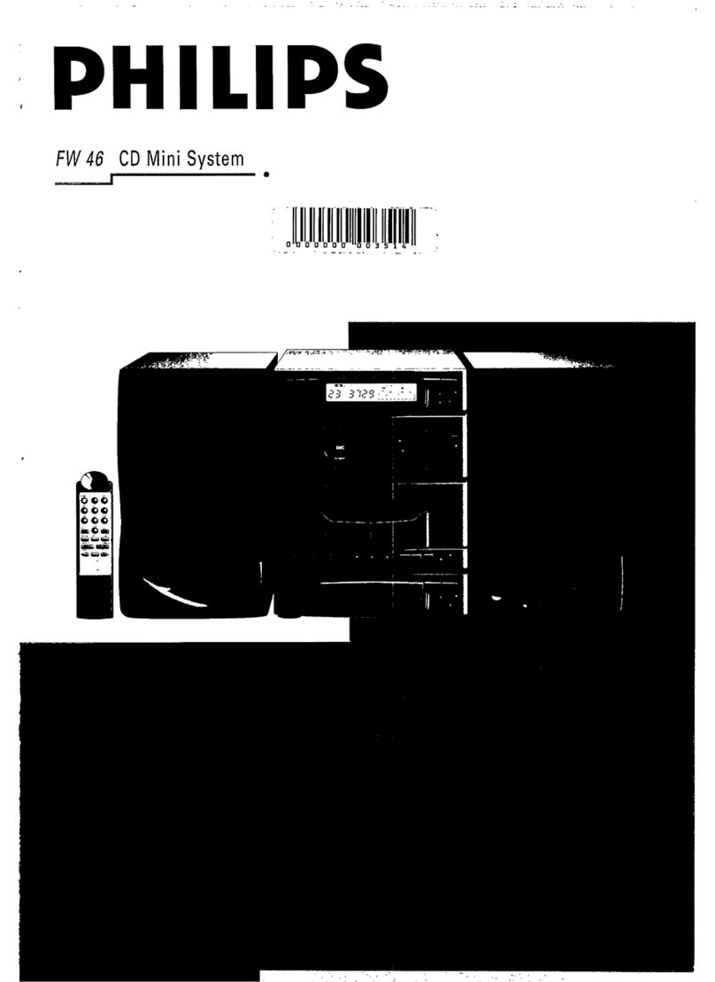 Philips FW 46 User manual