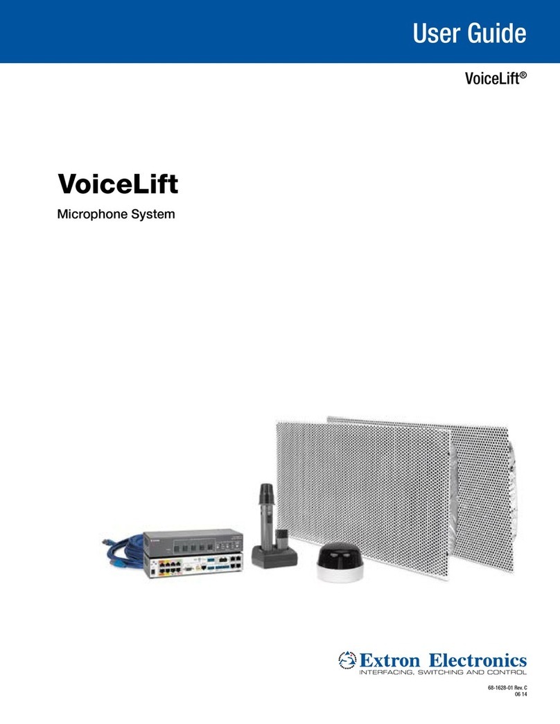 Extron electronics VoiceLift User manual