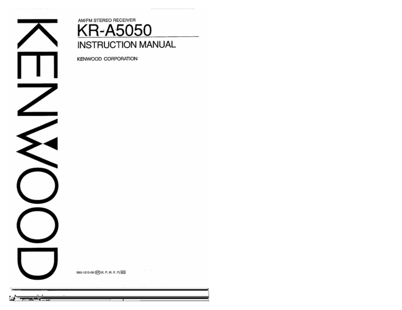 Kenwood KR-A5050 instruction manual