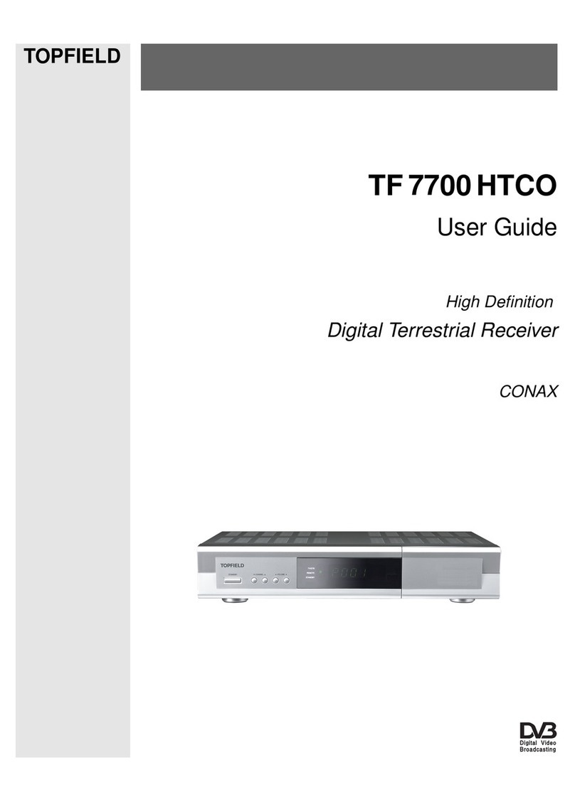 Topfield TF 7700 HTCO user guide
