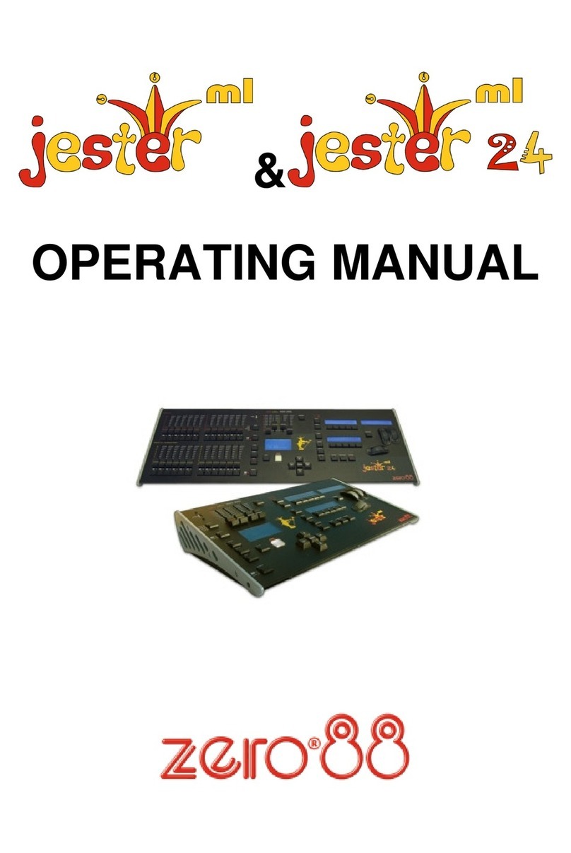 Zero88 Jester operating manual