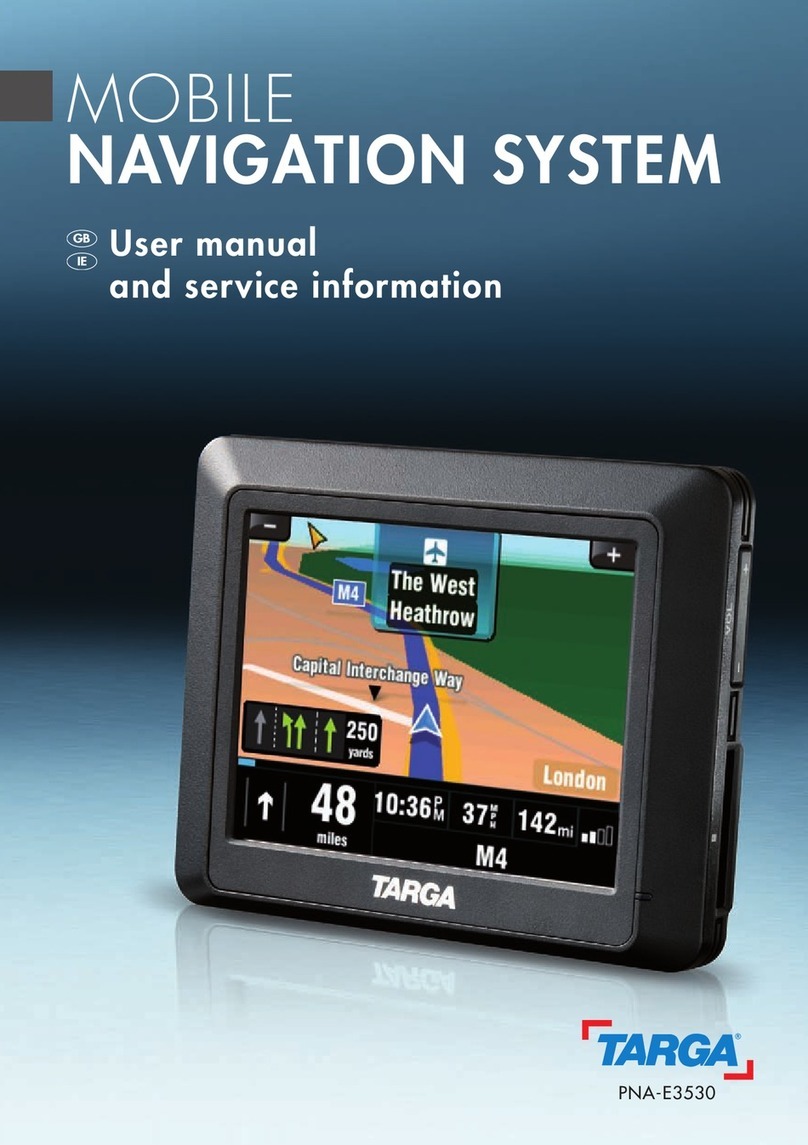 Targa Mobile User manual and service information
