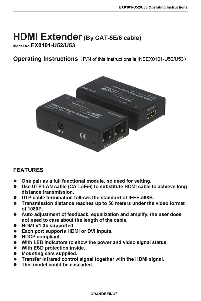 Grandbeing EX0101-U52 User manual