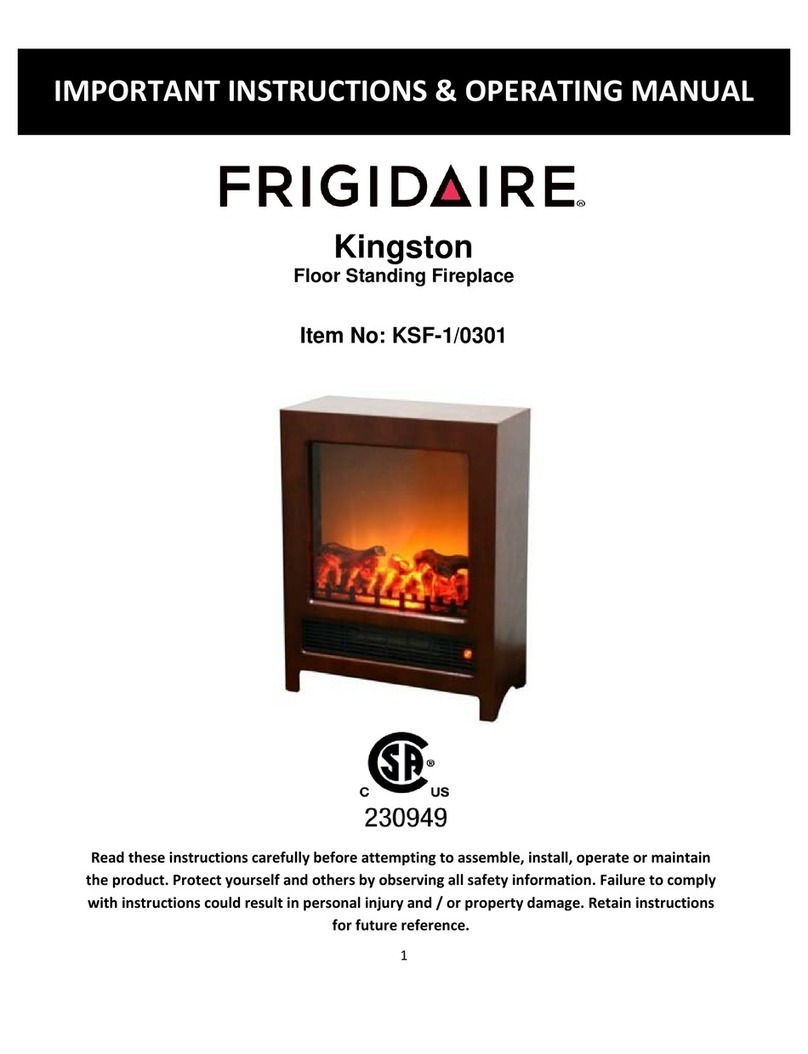 Frigidaire Kingston KSF-1/0301 Parts list manual Frigidaire Kingston KSF-1/0301 Parts list manual