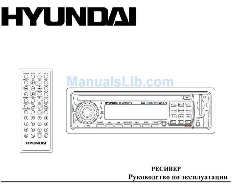 Hyundai H-CMD7079 User manual