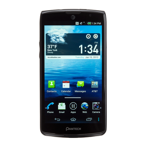 Pantech Discover User manual