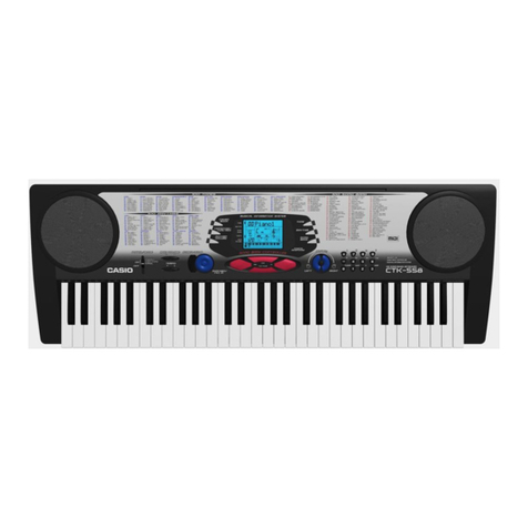 Casio CTK-551 User manual