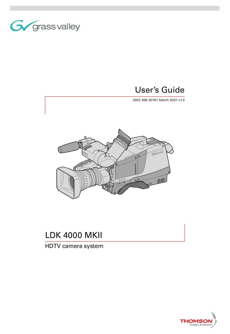 GRASS VALLEY LDK 4000 MKII User manual GRASS VALLEY LDK 4000 MKII User manual