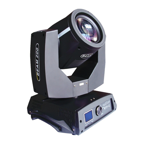Beam 200W Moving Head Light user manual