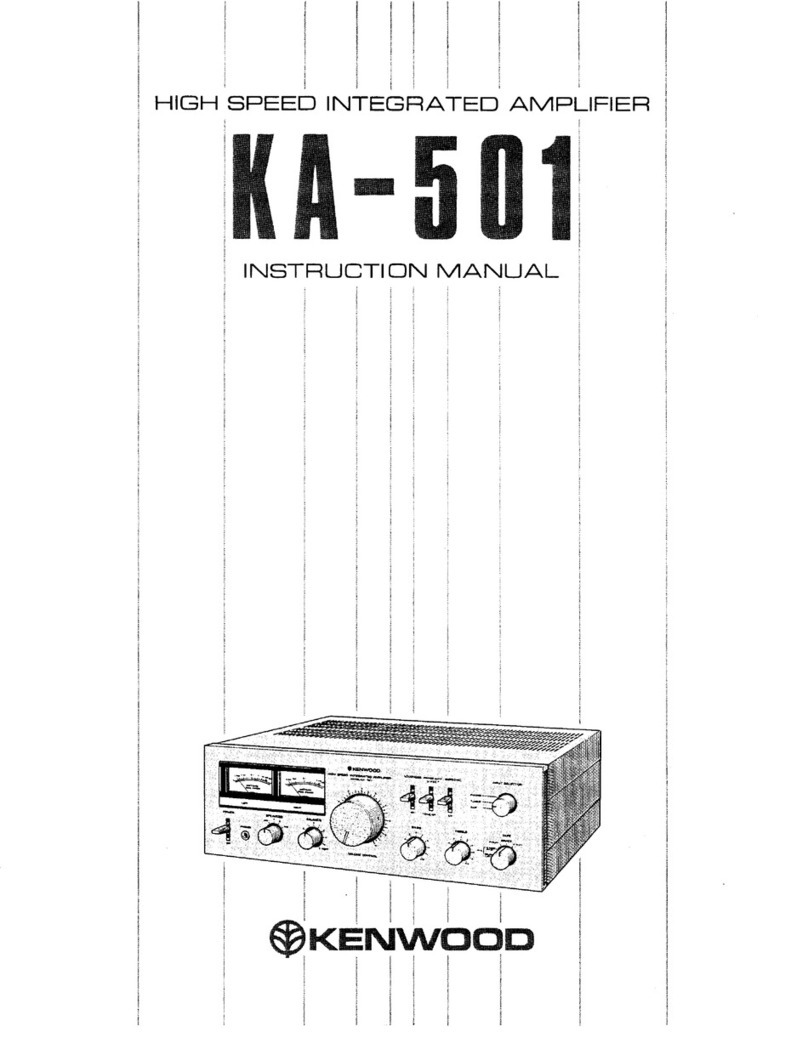 Kenwood KA-501 User manual
