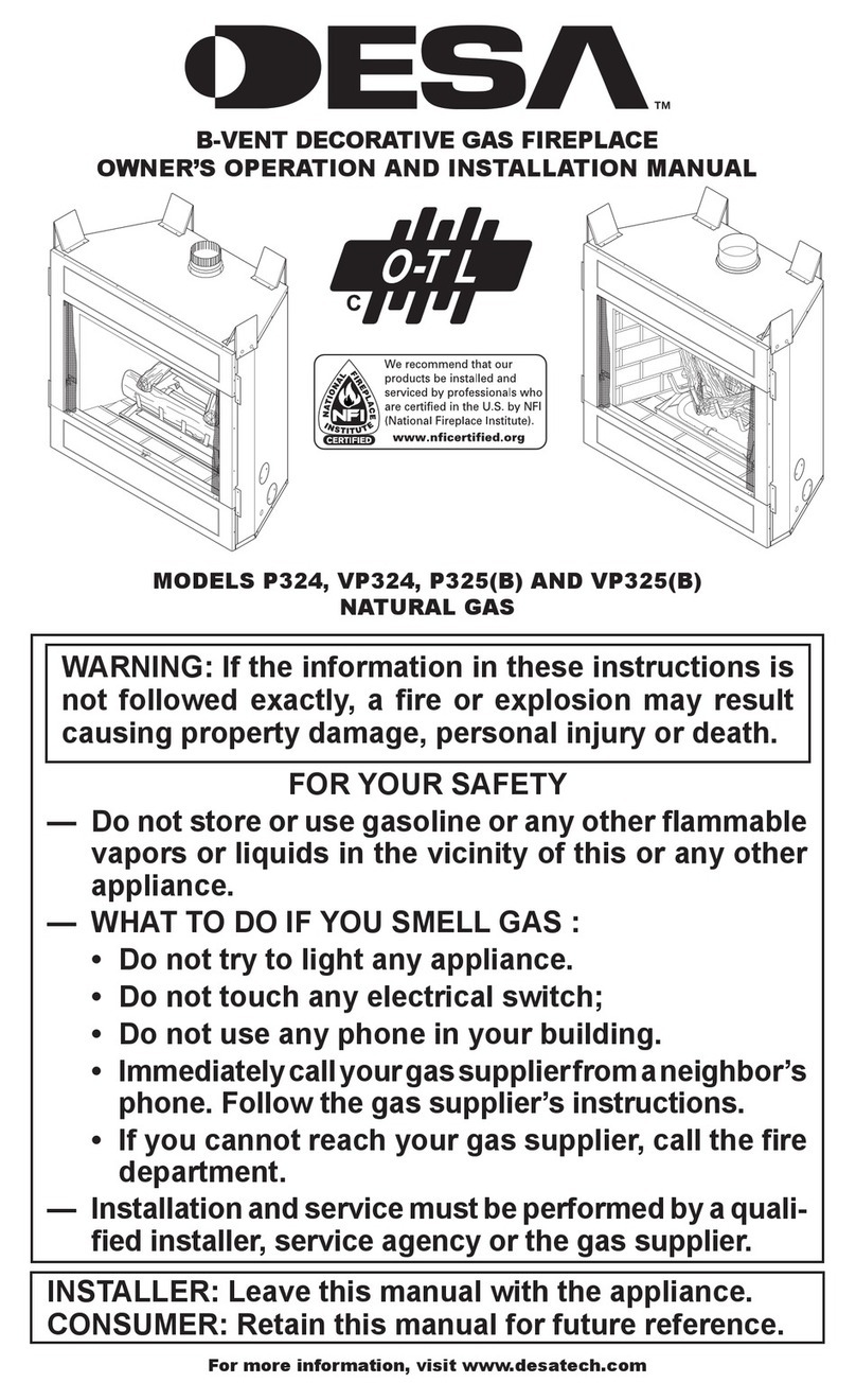 Desa P324 Quick start guide