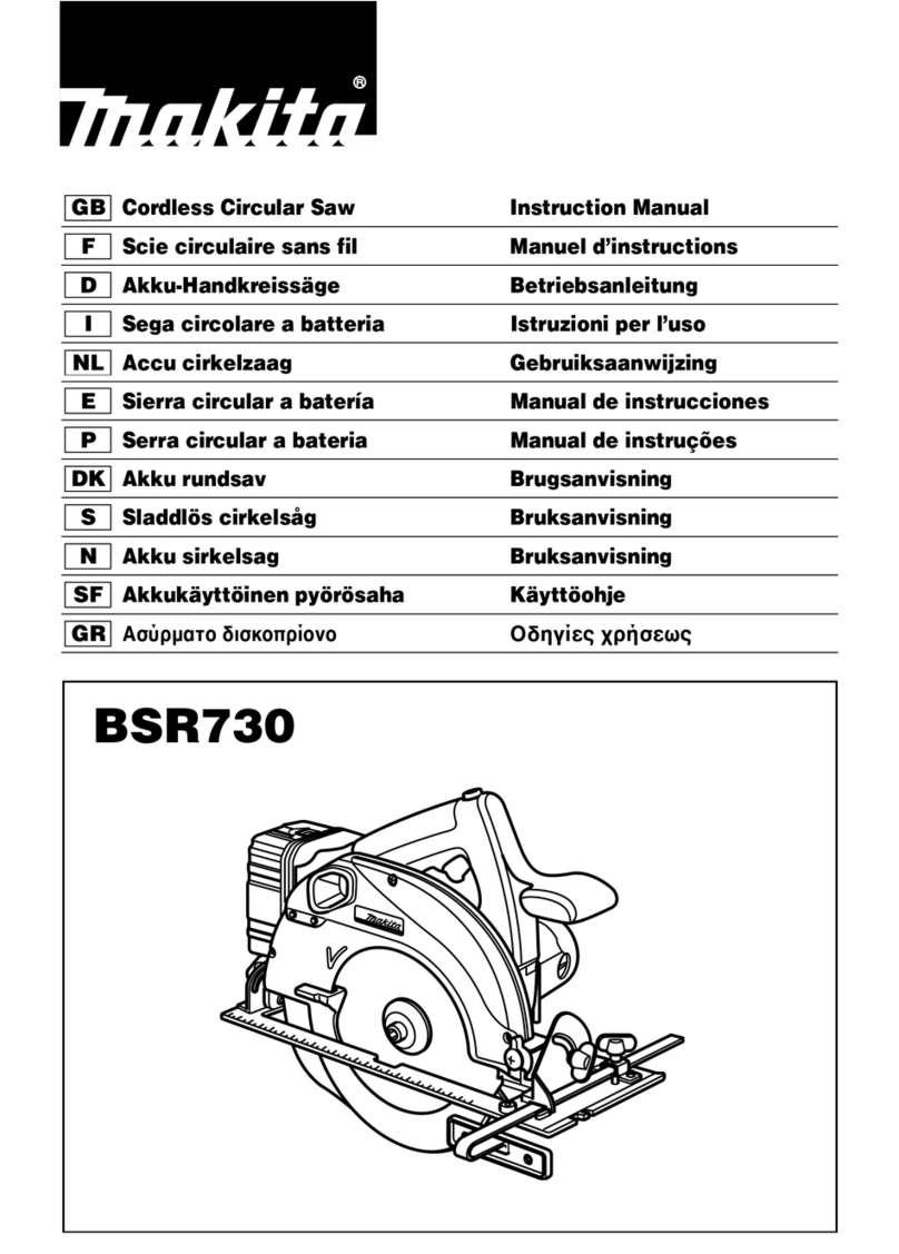 Makita BSR730 instruction manual