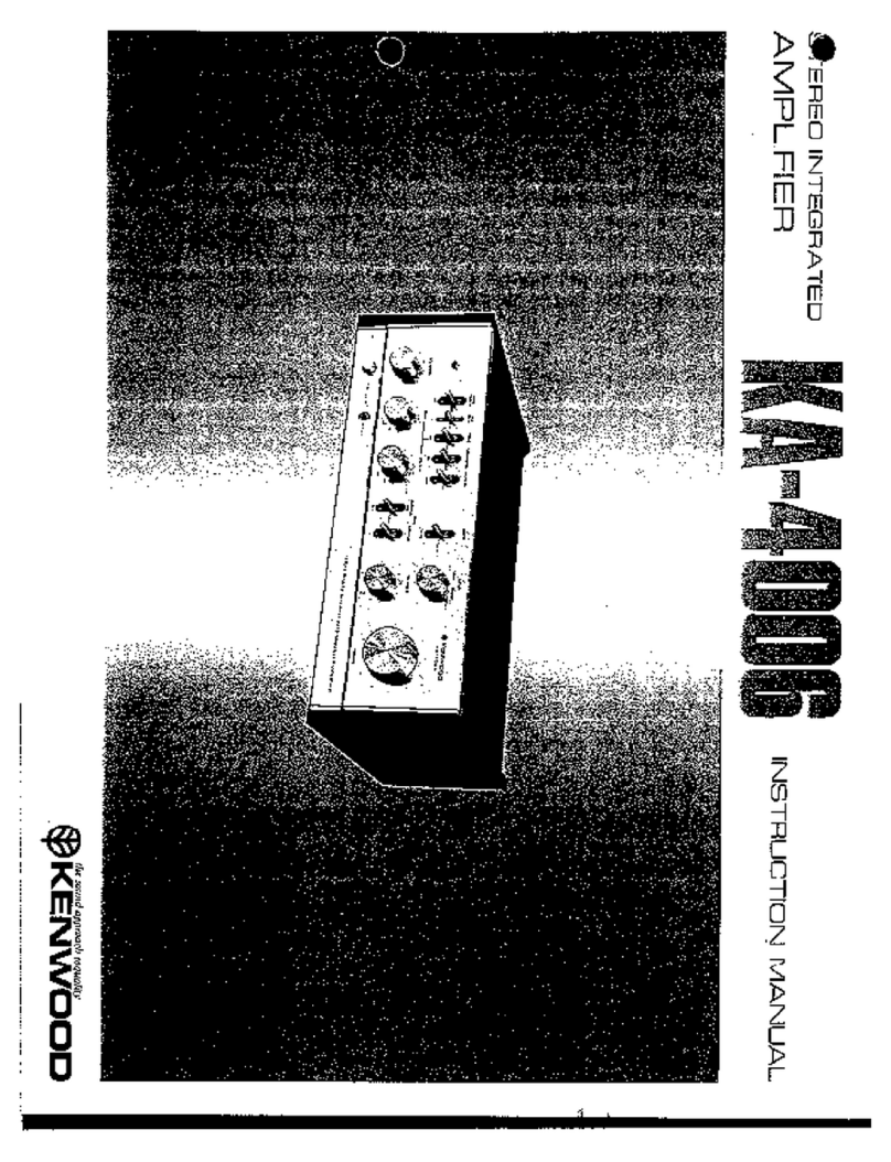 Kenwood KA-4006 User manual