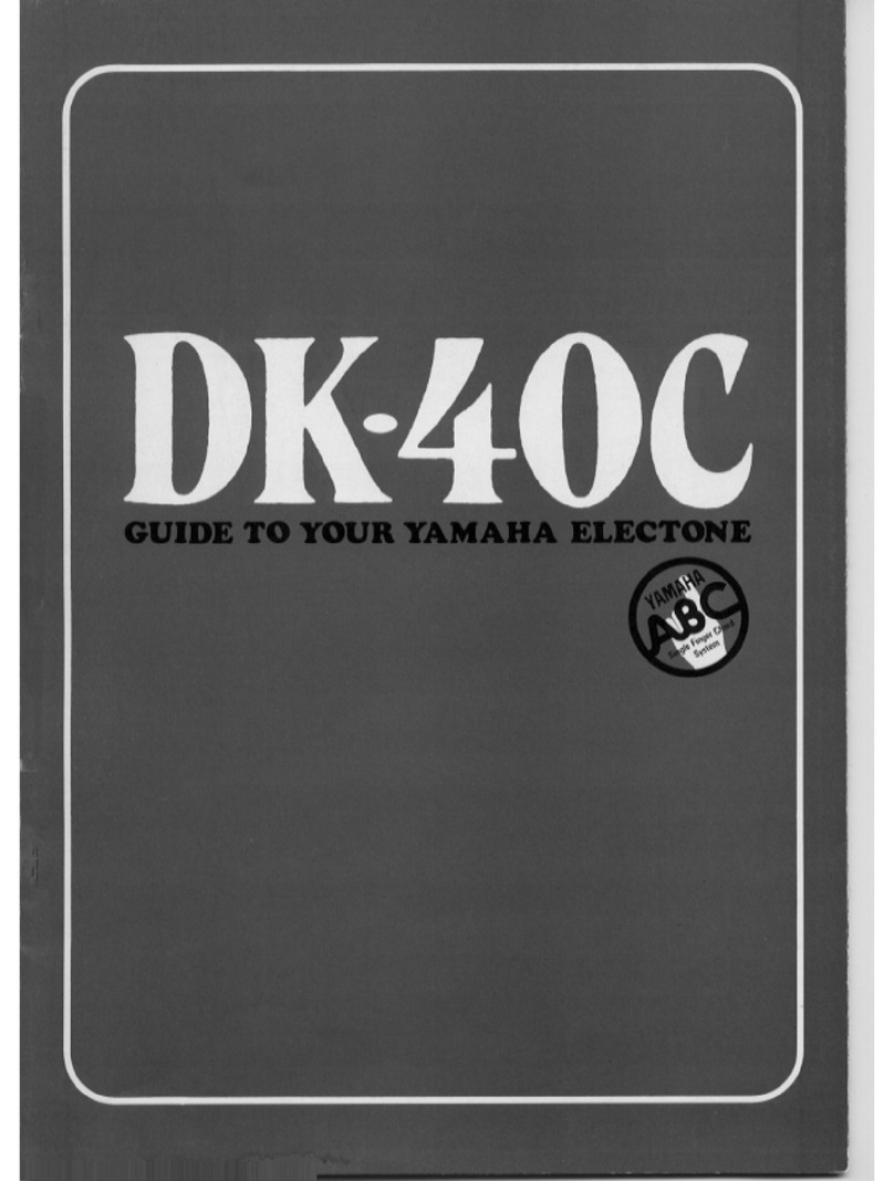 Yamaha Electone DK-40C Guide