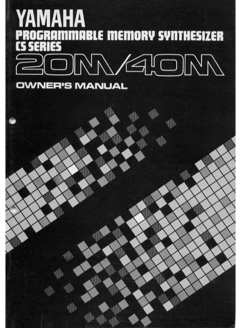 Yamaha 20M User manual