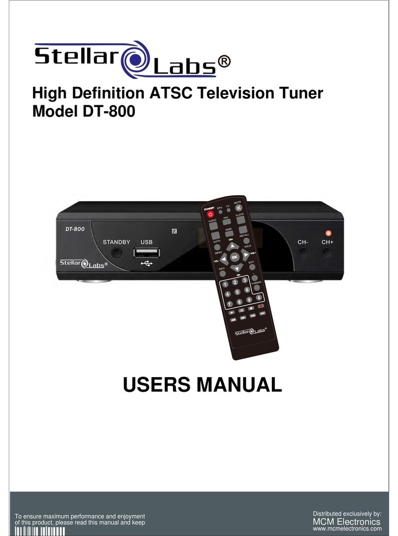 stellar labs DT-800 user manual