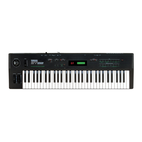 Yamaha SY.22 User manual