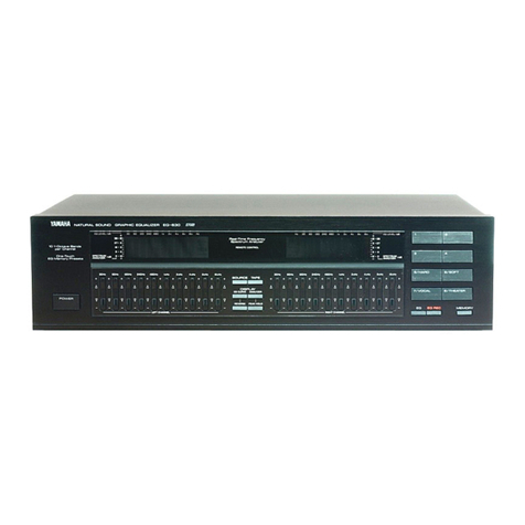 Yamaha EQ-630RS User manual Yamaha EQ-630RS User manual