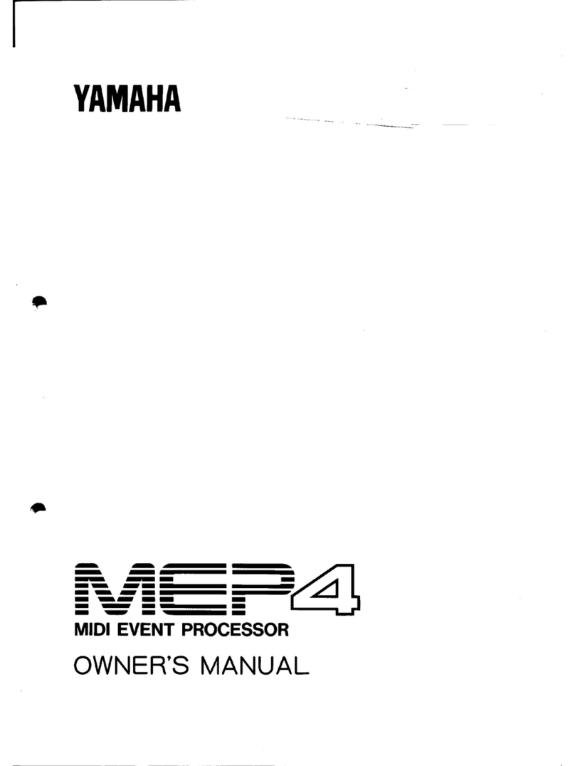 Yamaha MEP4 User manual