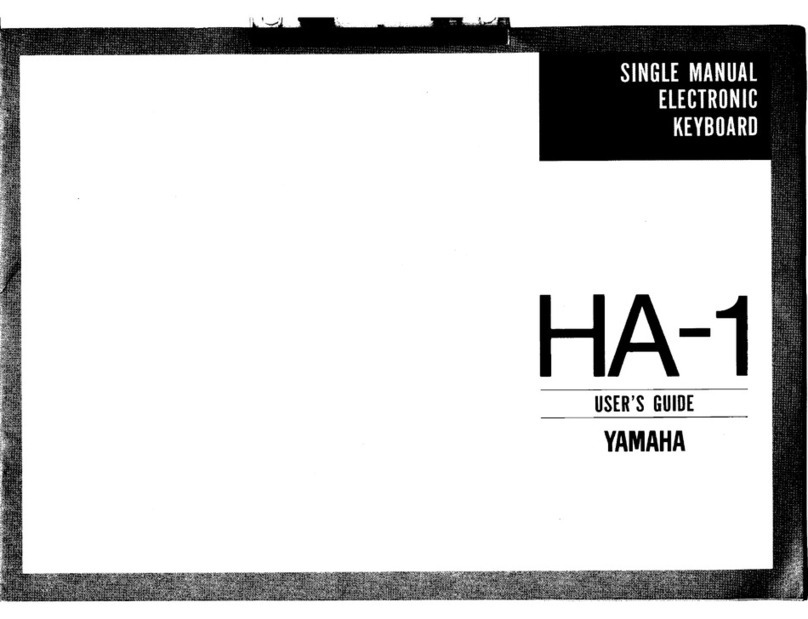 Yamaha HA-1 user guide