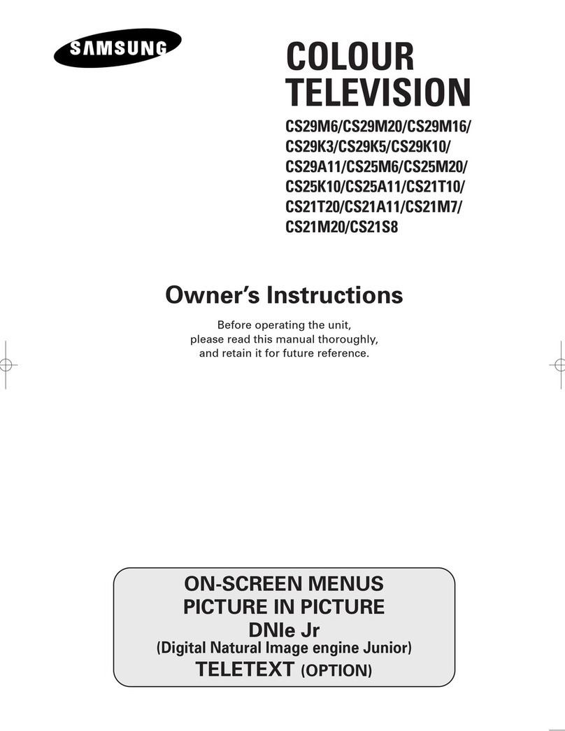 Samsung CS29M6 User manual