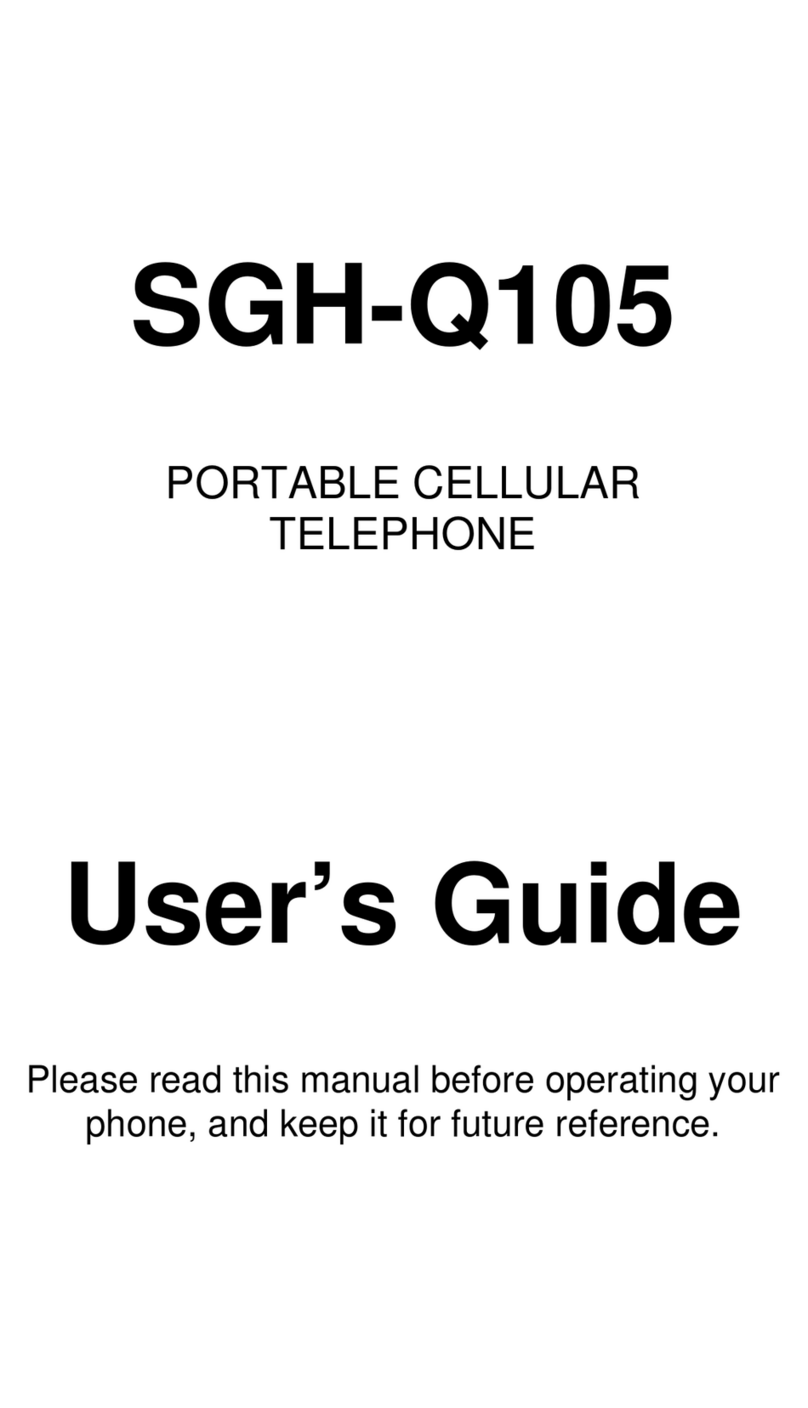 Samsung SGH-Q105 User manual