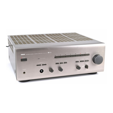 Yamaha AX-930 User manual Yamaha AX-930 User manual