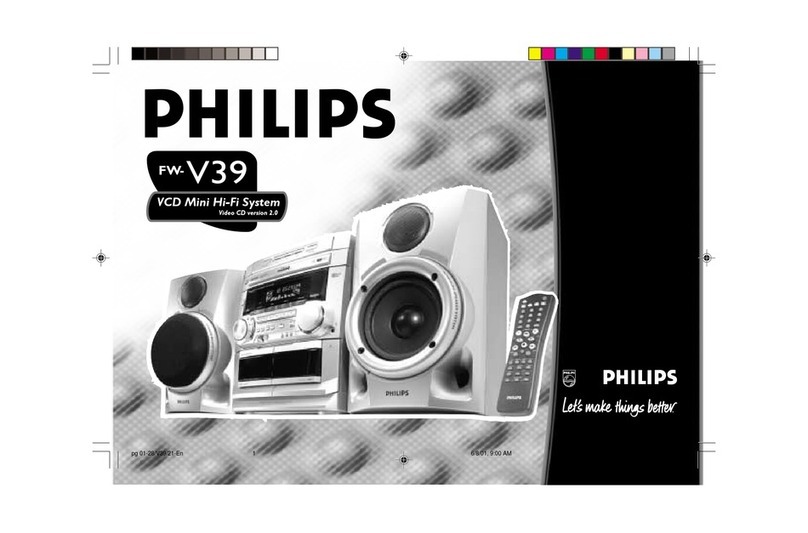 Philips FW-V39 user manual
