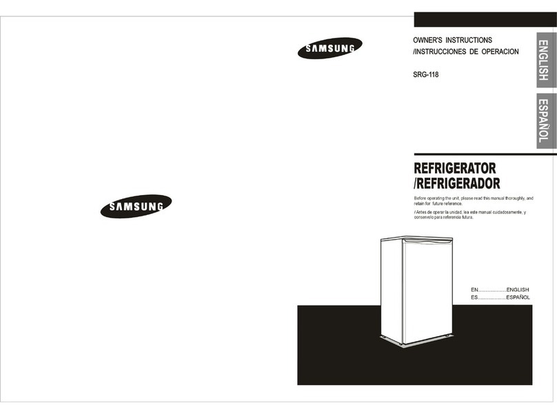 Samsung SRG-118 User manual