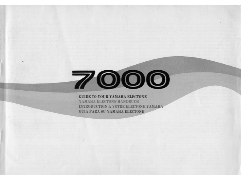 Yamaha Electone 7000 Guide