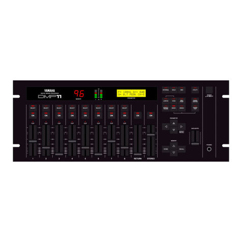 Yamaha DMP11 User manual