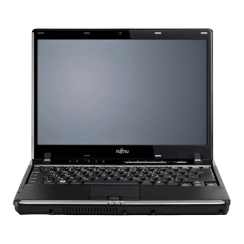 Fujitsu Lifebook P770 User manual